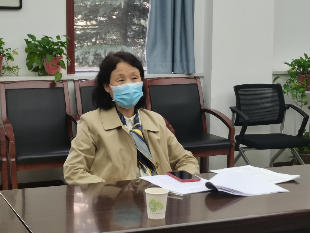 李雪茹同志参加亚非学院党史学习教育专题民主生活会